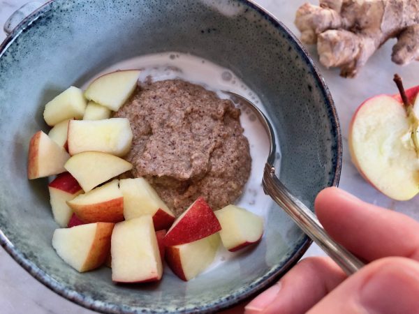 Nyttig och god Ingefärsgröt till frukost