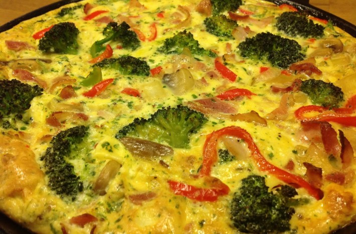 Enkel Paleo Frittata i stekpanna