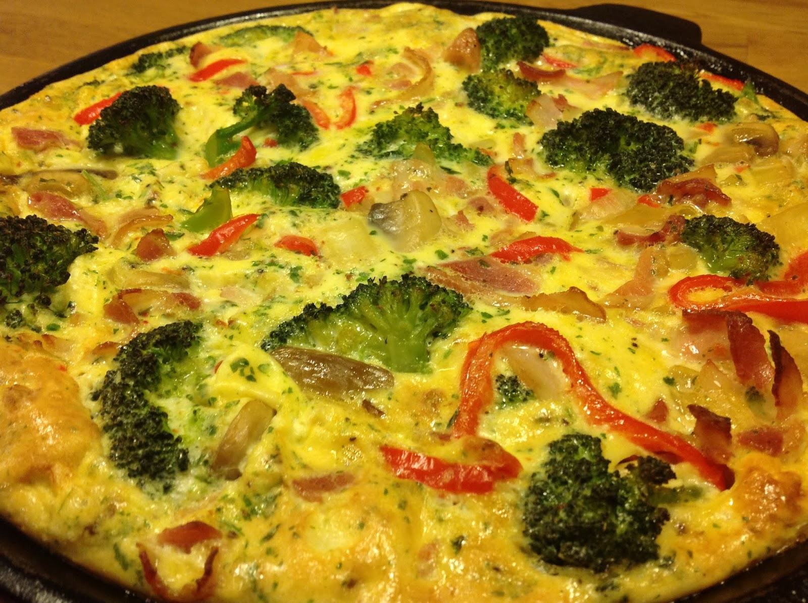 Enkel Paleo Frittata i stekpanna