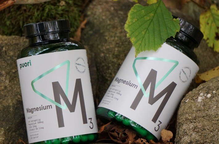 Bild på Puori kosttillskott M3 magnesium