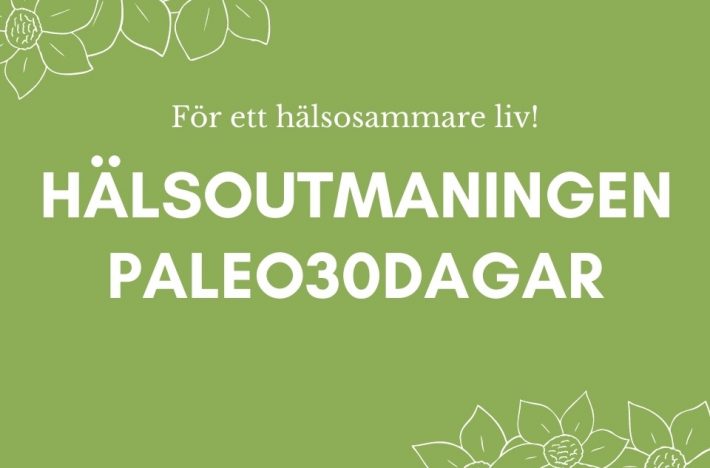 Hälsoutmaningen Paleo30dagar