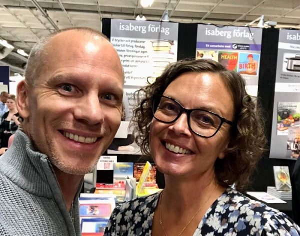 Jenny och Magnus från Under vårt tak på Bokmässan i Göteborg